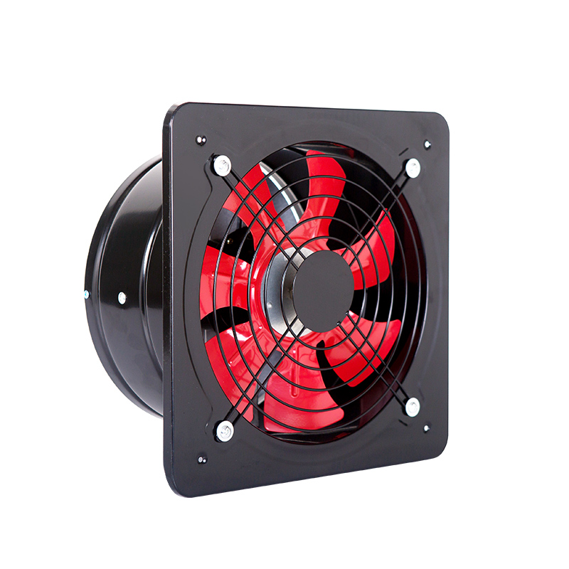 Främre och bakre rund ventilationsfläkt, lågt decibel avgasfläkt, kök med hög kraftventilation fläkt
